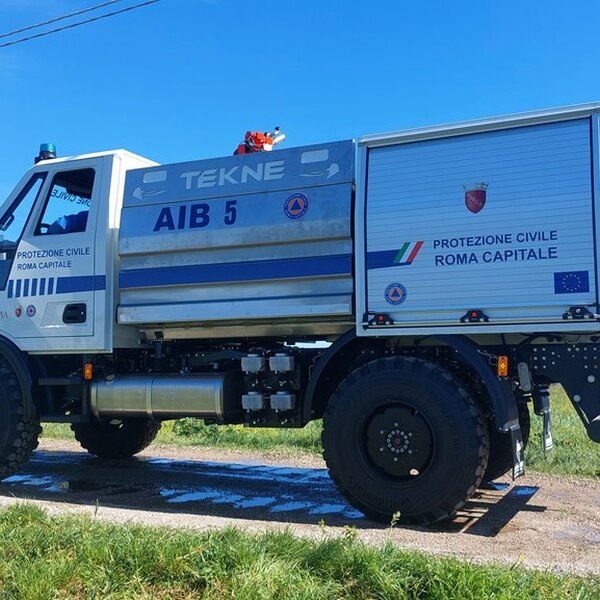 Collaudo e consegna alla Protezione Civile Roma Capitale