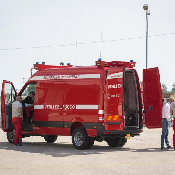 Veicolo per Nucleo Sommozzatori