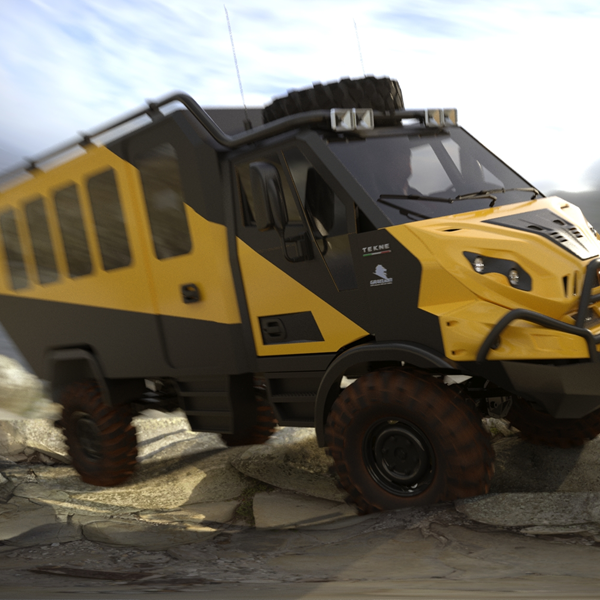 Graelion - Expedition Van per avventure offroad