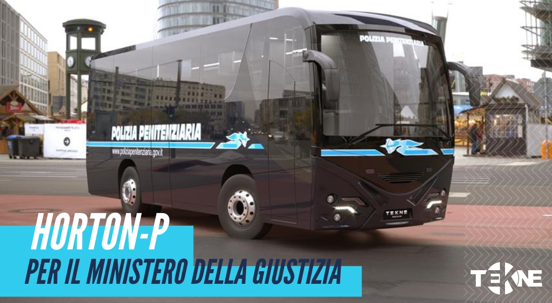 Ministero della Giustizia, il nuovo bus trasporto detenuti &egrave; firmato Tekne