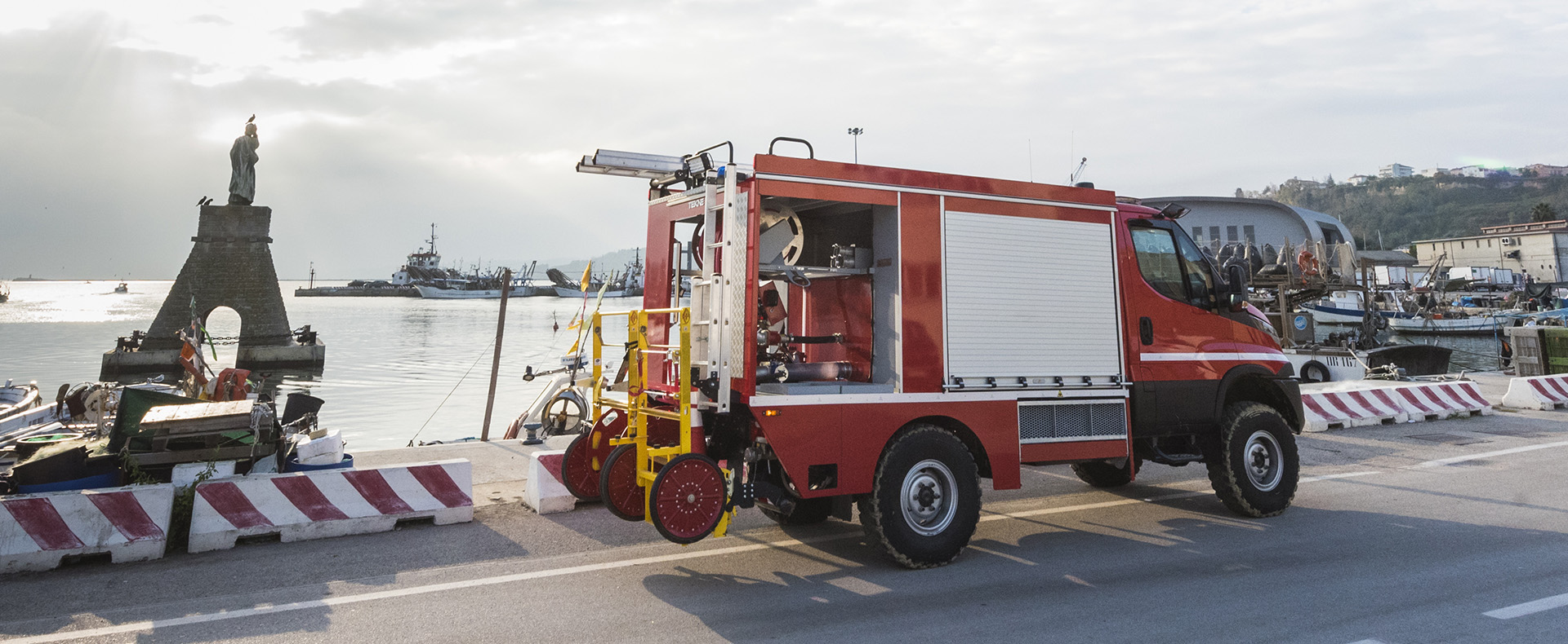 firefighting header